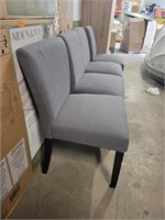 True Innovation Grey Fabric Chair (Set Of 4)