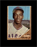 1962 Topps #25 Ernie Banks P/F to GD+