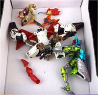 Vintage 1990 Animal Transformer Robot Toys Lot