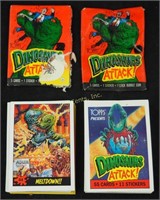 Vintage 1985 Topps Dinosaurs Attack Cards Lot