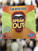 Hasbro Speak Out Fun with Food Game -new