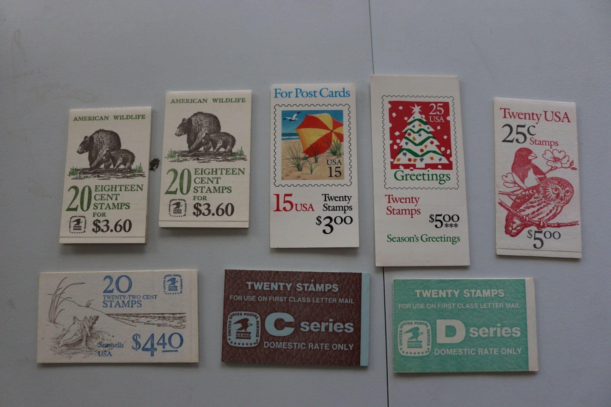 Assorted US Stamp Packs Group C