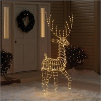 6' Twinkling LED Standing Deer Yard Decor