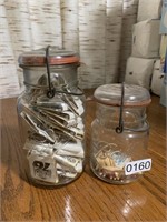 2 Ball Jars with Matches (living room)