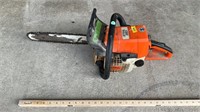 Stihl gas chain saw, not tested