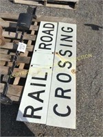 RAILROAD CROSSING SIGN