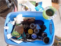 Lot of Items in bin