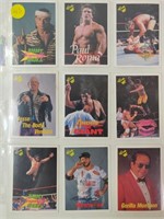 9 TITAN 1990 INCL ANDRE THE GIANT CARDS