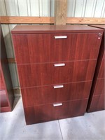 4 Drawer Lateral File Cabinet with Key