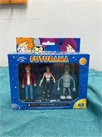 NIB Futurama Action Figures Set of 3