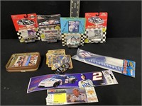Group of Rusty Wallace NASCAR Collectibles