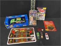 Group of Dale Jarrett NASCAR Collectibles