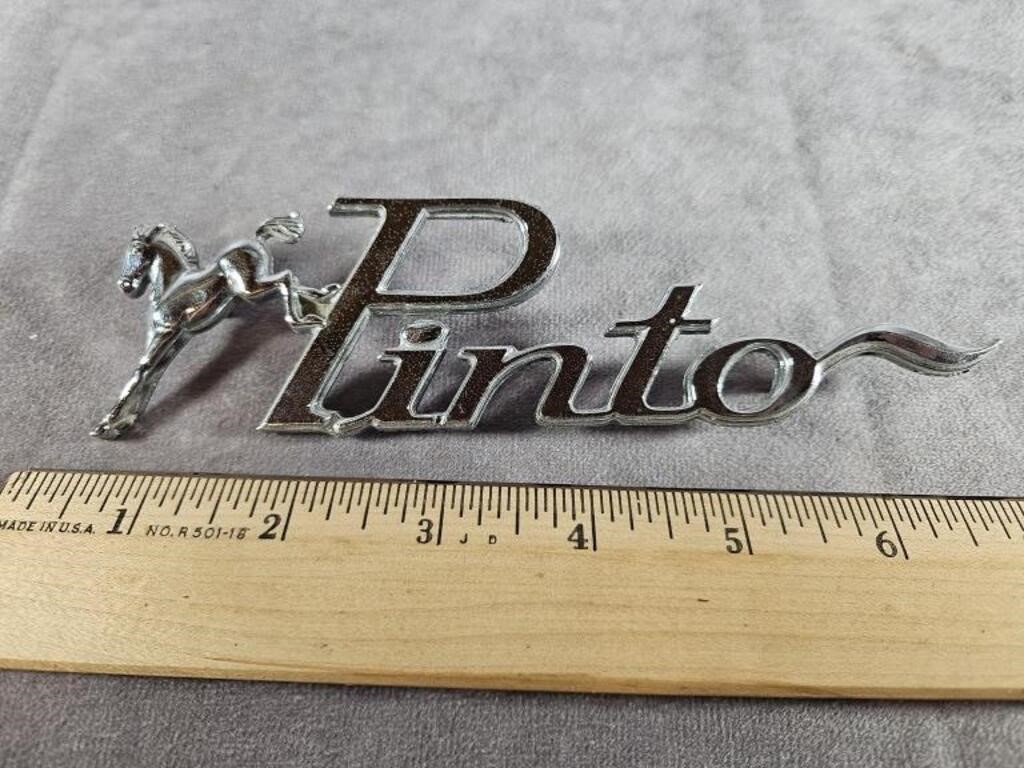 FOR PINTO EMBLEM SCRIPT ORNAMENT