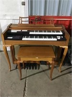 Lowrey Organ With Bench