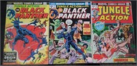 Comics Jungle Action #4 & #9 & Black Panther #8