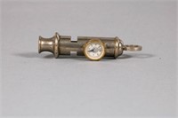 Antique Whistle w/ Compass, "The EMCA Boy Scouts,