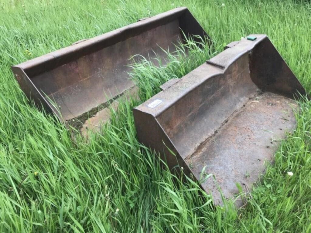 2 - John Deere Tractor Buckets (6' & 5')