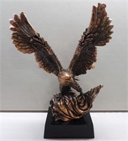 19" Tall Plastic Eagle Statue