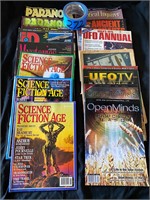 UFO TV, Science Fiction Age & Misc Magazines