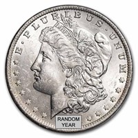 1878-1904 Morgan Silver Dollar Bu (random Year)