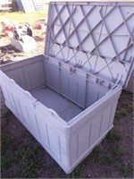 Sun Cast Poly Deck Box, 53"Lx33"Dx26"H