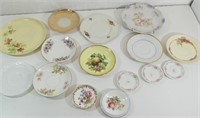 Qty of Saucers/Plates - Vintage China