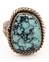 Navajo Turquoise Ring Sz. 5.5