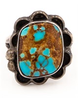 Navajo Turquoise Ring Sz. 6.5