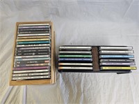 32 Music Cds and Cases