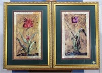 Framed Floral Print 2X