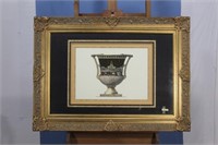 Framed Print Of Urn