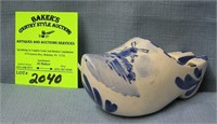 Vintage Dutch Delftware shoe