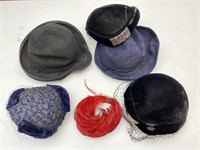 Ladies Hats: No Sizes Indicated