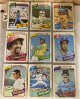 79- 1980’s OPEE CHEE  baseball cards