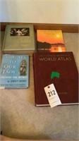 World Atlas, Holy Bible, Shrines to our Lady,