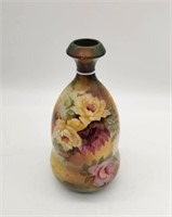Victorian Rose Decorated Vase