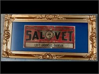 SALOVET - SAVE YOUR STOCK FROM WORMS FRAMED