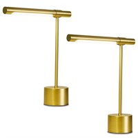 2 PACK I All-Brass Mid Century Desk Lamp - Modern