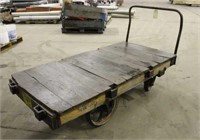 Vintage Nutting 4-Wheel Industrial Cart