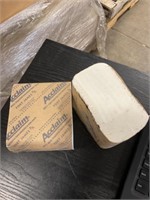 White Singlefold Interfold Bath Tissue x 3 Cases