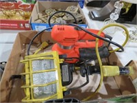 BOX ELECTRIC WORK LIGHT,,SAND STORM SANDER