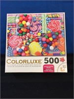 Colorluxe 500 pc Puzzle Open Box