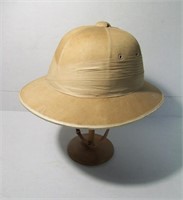 C/1930’s Linen over Cork Tropical Explorers Hat