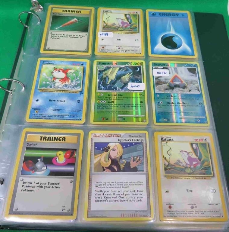 81x 1998-2008 Pokemon Cards Some Holo's Rattata