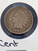 1903 USA Indian Head 1 Cent