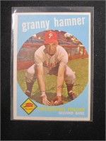 1959 TOPPS #436 GRANNY HAMNER PHILLIES