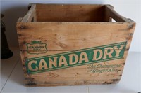 Canada Dry Wooden Case