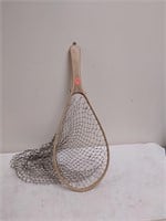Decorative wood fishing net