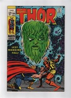 MARVEL COMICS THOR #164 SILVER AGE VG-F