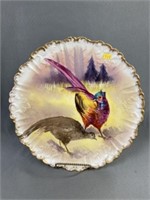 Limoges Pheasant Pattern Platter